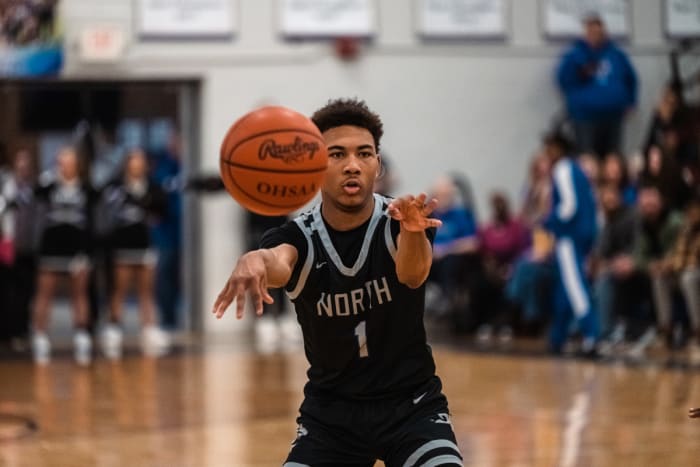 Gahanna Lincoln vs Pickerington Central boys basketball 0217223 Gabe Haferman17